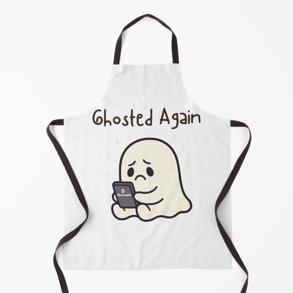 Item preview, Lonely Ghost with Silent Phone designed and sold by ppcreation.