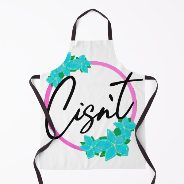Item preview, “Cisn’t” Floral Wreath – Beautifully Not Cis designed and sold by Non-Binary-Art.