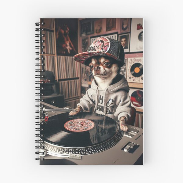 Item preview, “Chi-Wow-Wow Mixmaster: Beats So Small, They Bark” designed and sold by Print Fiction.