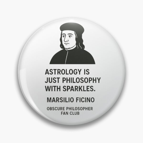 Item preview, Obscure Philosopher Fan Club: Marsilio Ficino designed and sold by Grand Illusions.