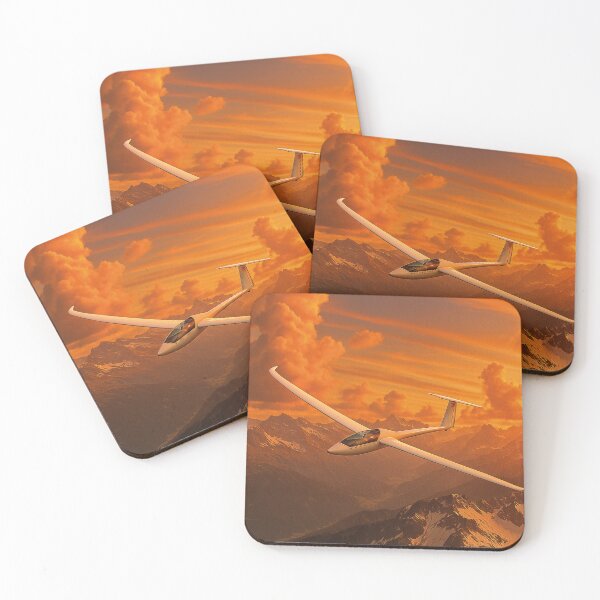 Item preview, Glider at sunset designed and sold by Mauswohn.