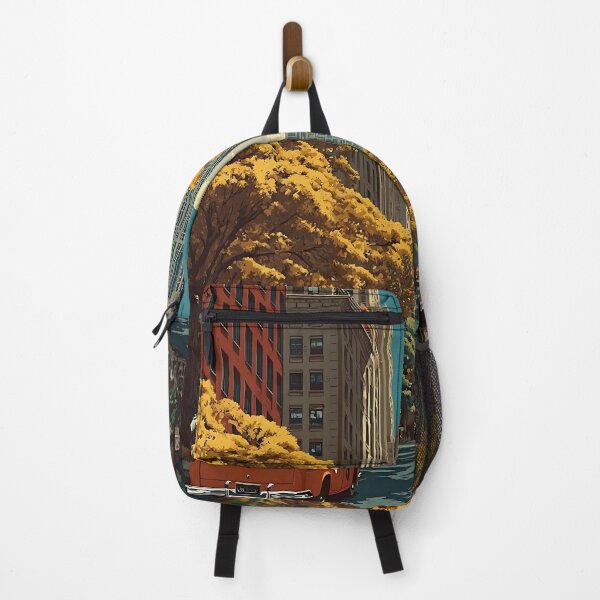 Item preview, Beacon New York Retro Poster | Hudson Valley Art designed and sold by TuncGK.