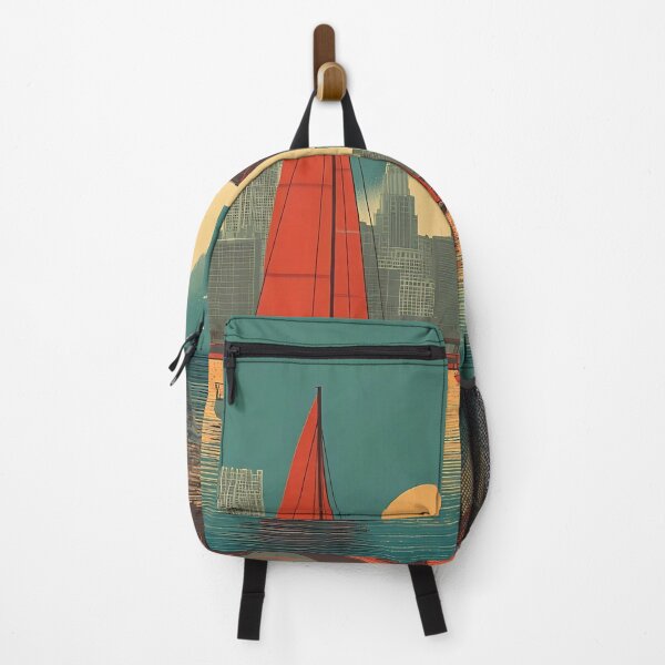 Item preview, Brooklyn New York Vintage Travel Poster | NYC Borough Art designed and sold by TuncGK.