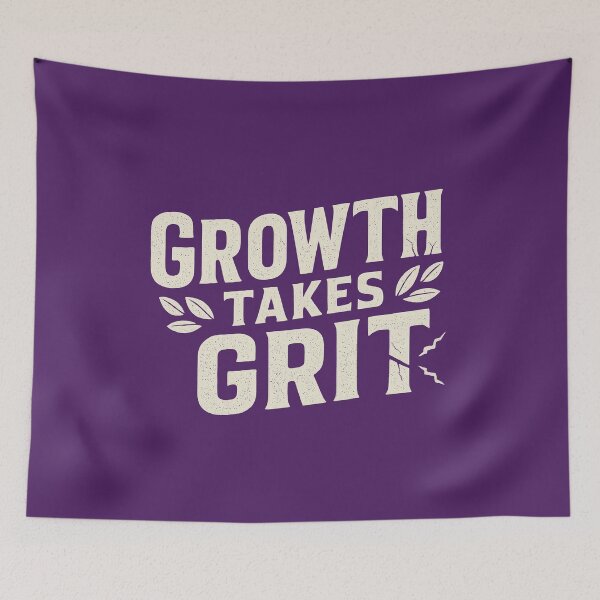 Item preview, Push Through, Grow With Grit designed and sold by EdvvinStudios.