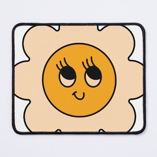 Item preview, Cute Smiling Daisy – Retro Kawaii Flower Face Design designed and sold by goodsunday28.