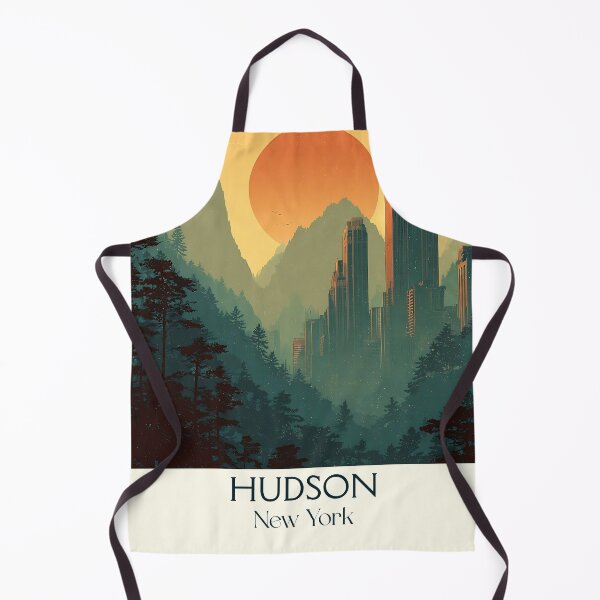 Item preview, Hudson New York Vintage Poster | Catskills View Art designed and sold by TuncGK.