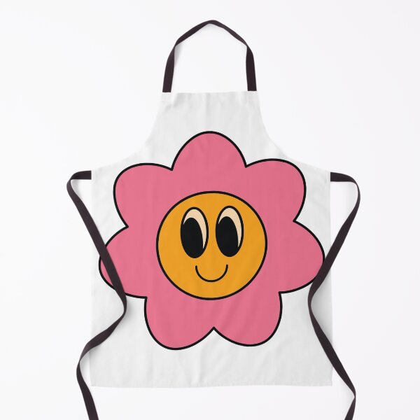 Artikelvorschau, Happy Pink Daisy – Süßes Retro Kawaii Blumengesicht entworfen und verkauft von goodsunday28.
