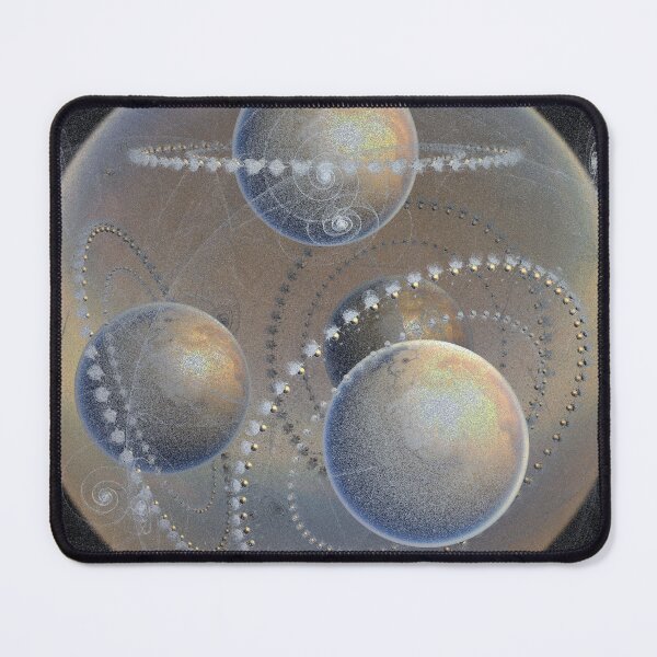 Item preview, Ivory Planets designed and sold by Yolanda Caporn Art.