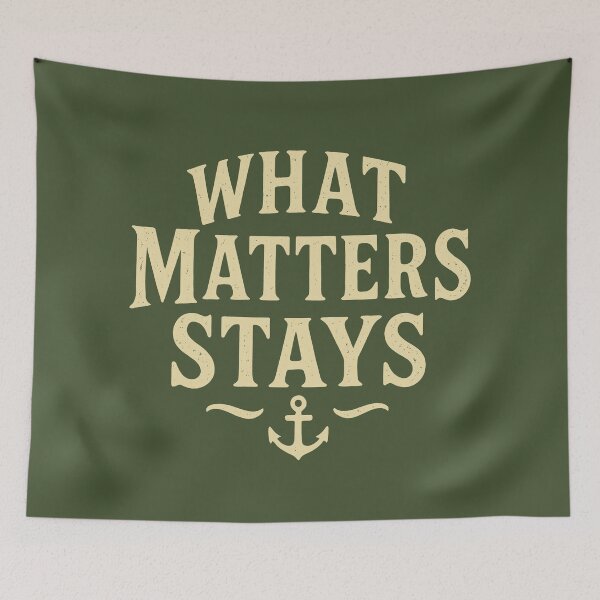 Item preview, What Stays Is What Truly Matters designed and sold by EdvvinStudios.