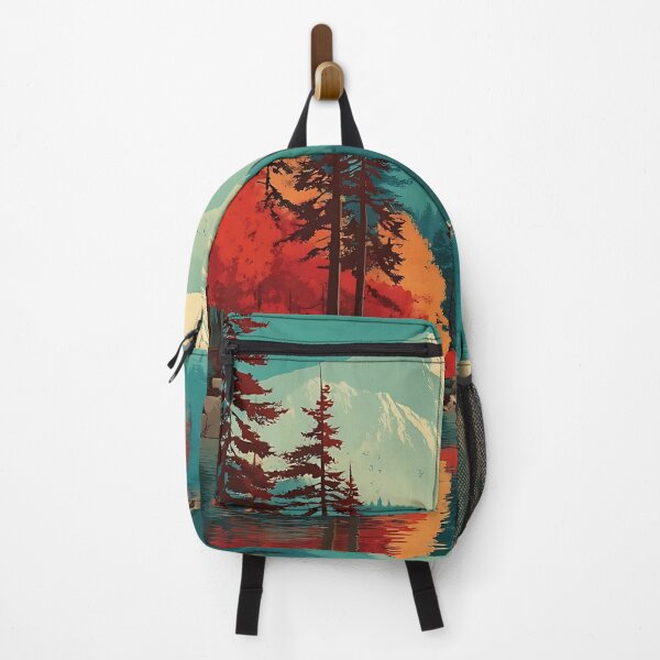 Item preview, Lake Placid New York Retro Poster | Adirondack Mountains designed and sold by TuncGK.