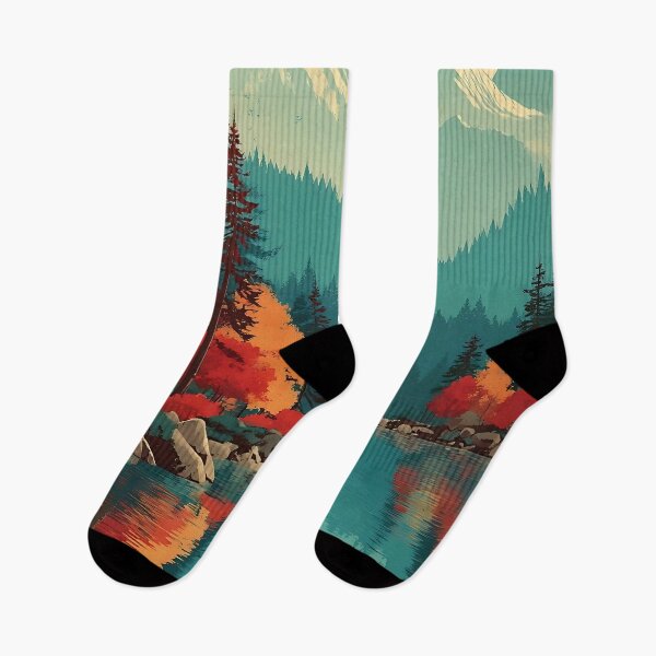 Item preview, Lake Placid New York Retro Poster | Adirondack Mountains designed and sold by TuncGK.