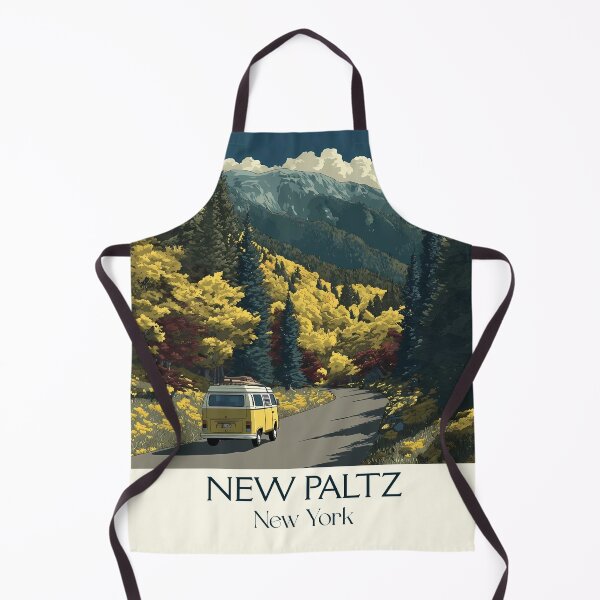 Item preview, New Paltz New York Retro Poster | Shawangunk Mountains designed and sold by TuncGK.