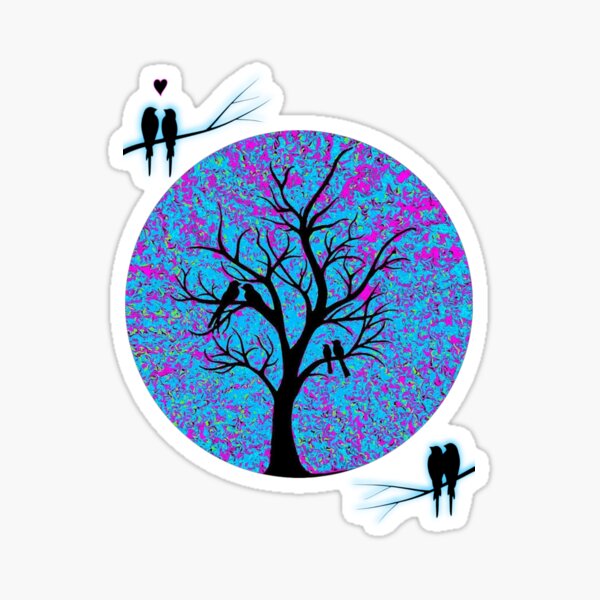 Vista previa del artículo con la obra «Árbol de familia», diseñado y vendido por KeekneesKustoms.