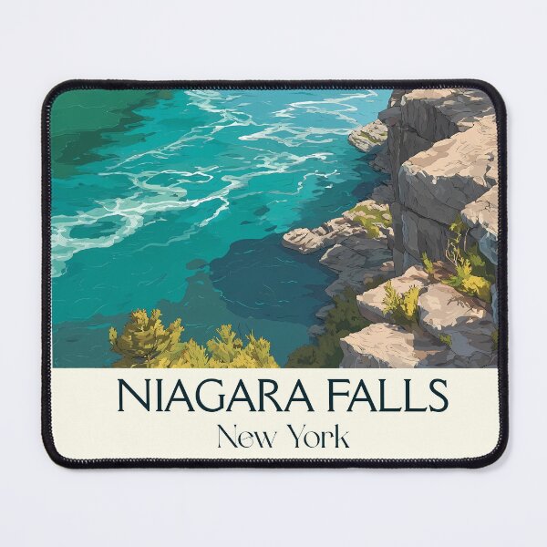 Item preview, Niagara Falls New York Vintage Poster | Natural Wonder designed and sold by TuncGK.