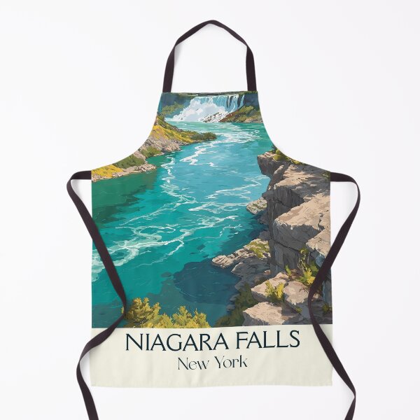 Item preview, Niagara Falls New York Vintage Poster | Natural Wonder designed and sold by TuncGK.
