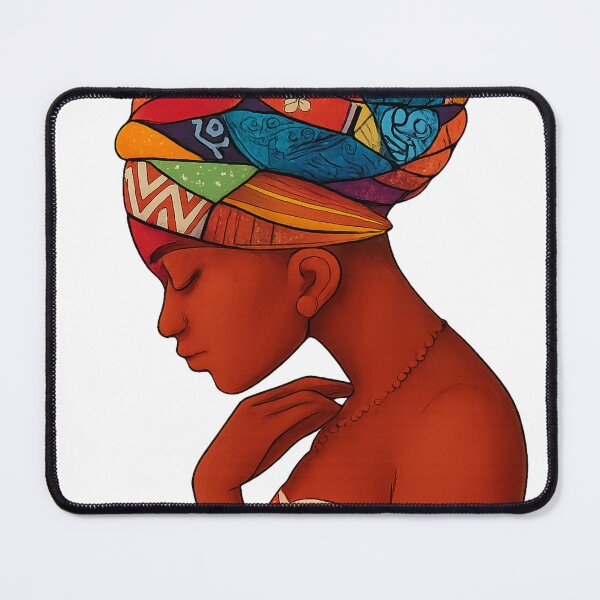 Item preview, Vibrant African Elegance in Profile by Adanne Udejiofor Chukwudi designed and sold by Adanne Chukwudi.