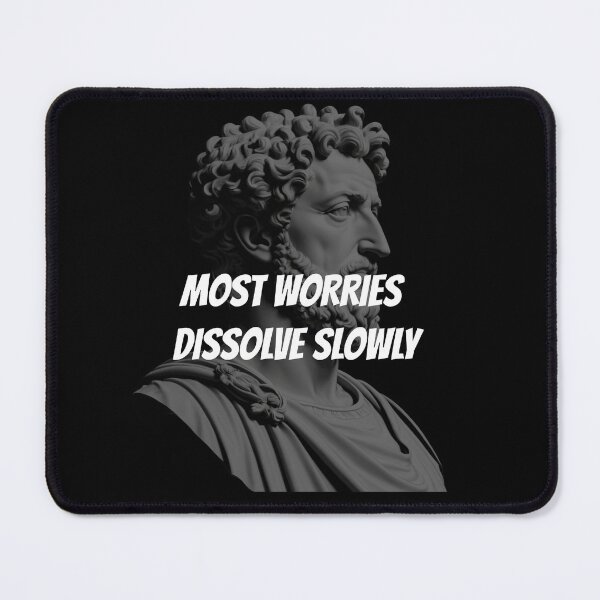 Item preview, Most Worries Dissolve Slowly - Marcus Aurelius Stoic Clothing | Marcus Aurelius Stoicism Artwork designed and sold by LexaArtworks.