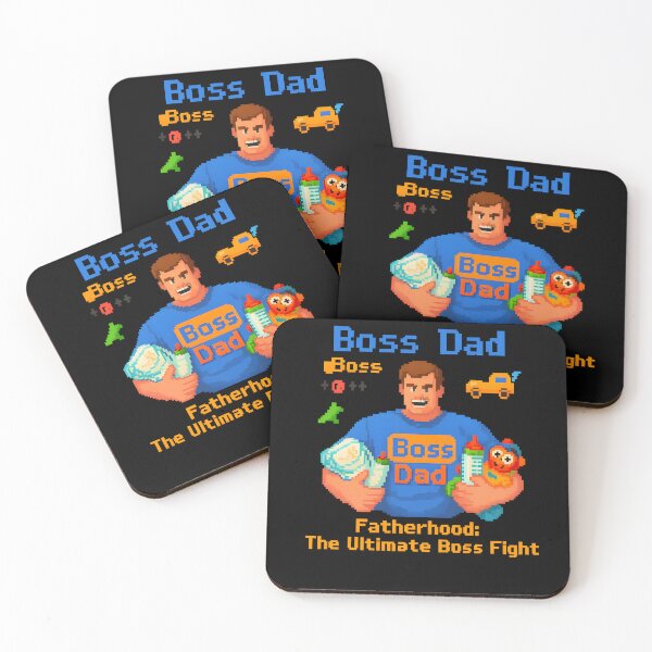 Item preview, Fatherhood: The Ultimate Boss Fight designed and sold by Uglyandcute.