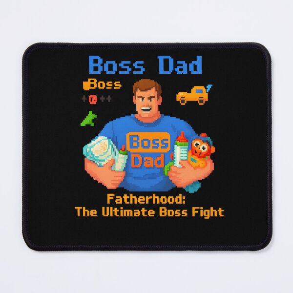 Item preview, Fatherhood: The Ultimate Boss Fight designed and sold by Uglyandcute.