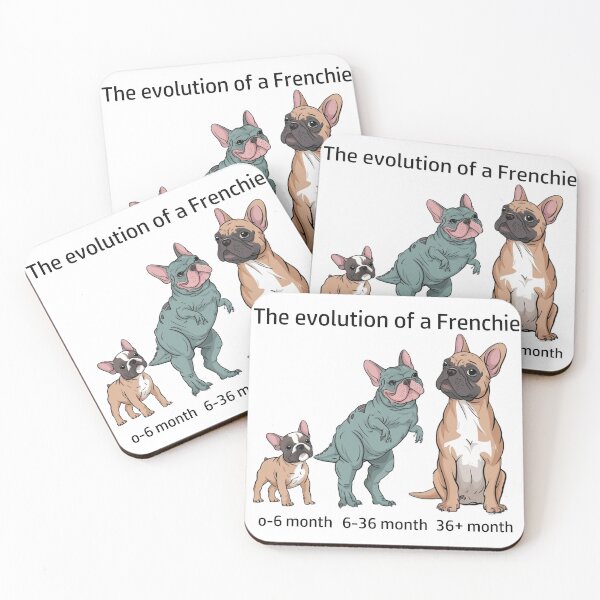 Item preview, The Evolution of a Frenchie designed and sold by Ranout.