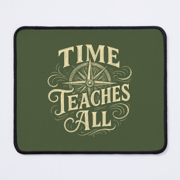 Item preview, Let Time Be the Teacher designed and sold by EdvvinStudios.