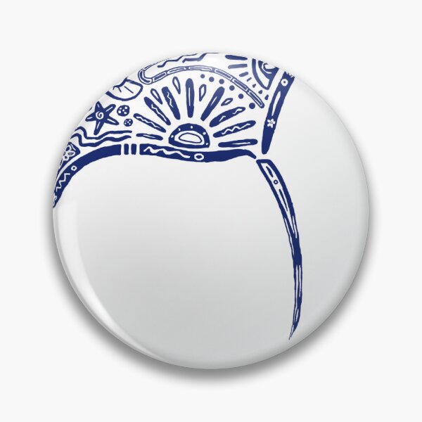 Item preview, Blue Marine Ray designed and sold by nat-tan-.