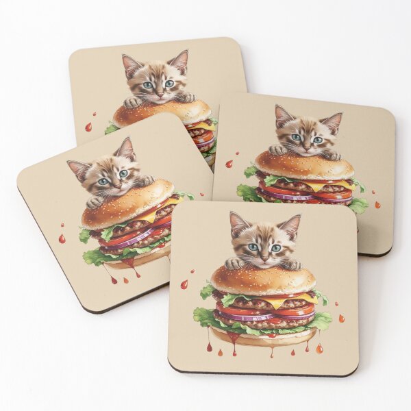 Item preview, Who Ordered the CatBurger? designed and sold by CerealMilkyCo.
