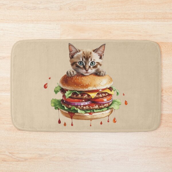 Item preview, Who Ordered the CatBurger? designed and sold by CerealMilkyCo.