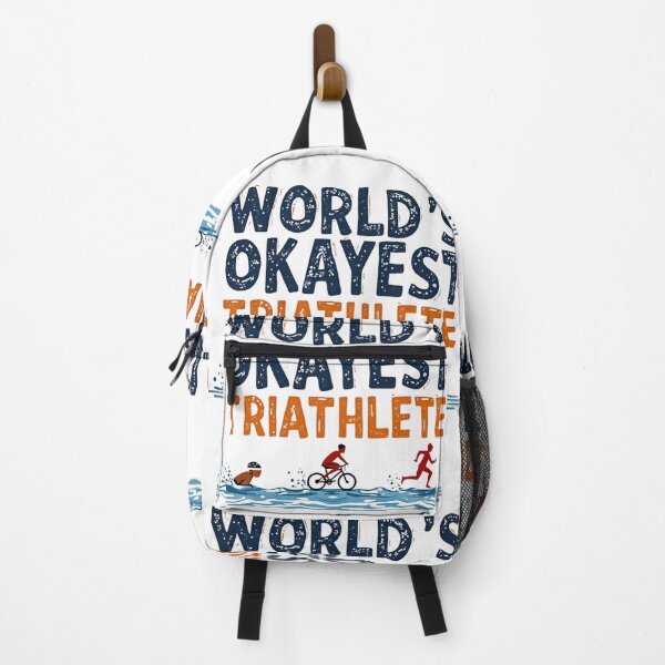 Item preview, World’s Okayest Triathlete | Funny Triathlon Training Gift designed and sold by Triathlongram.