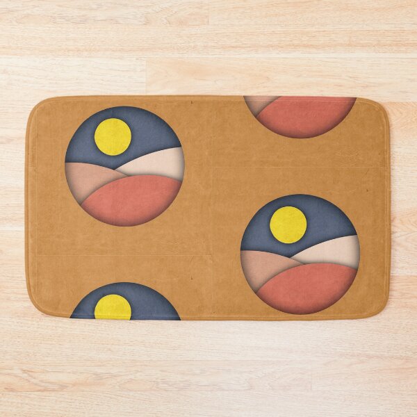 Item preview, Minimal Desert Landscape Aesthetic Illustration designed and sold by kandaxkaewkan.