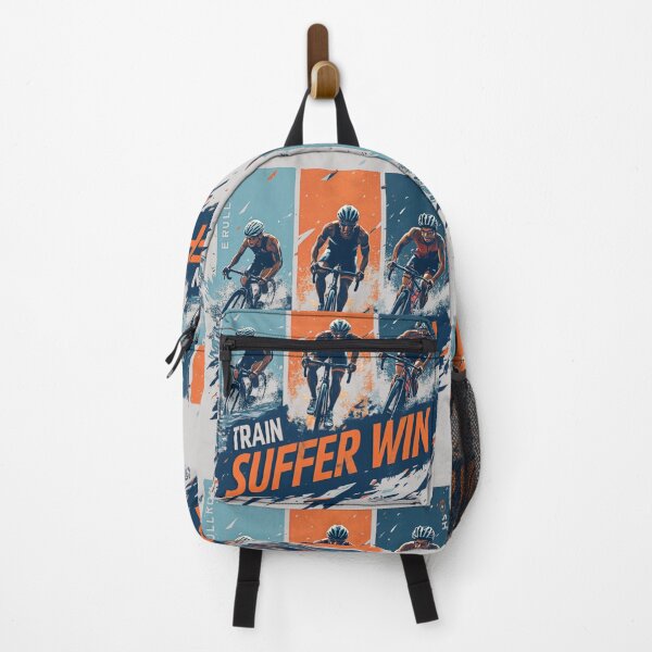 Item preview, Train, Suffer, Win | Triathlon Motivation & Endurance Athlete Design designed and sold by Triathlongram.