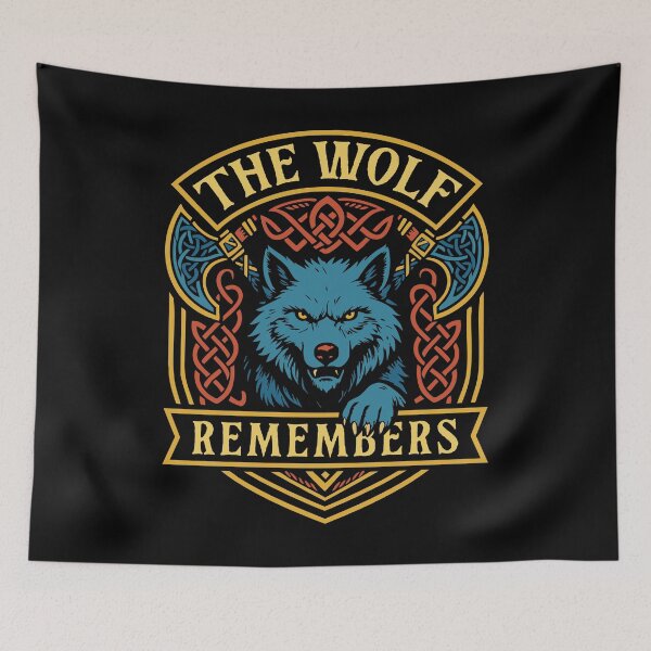 Item preview, The Wolf Remembers Wargaming designed and sold by pixeptional.