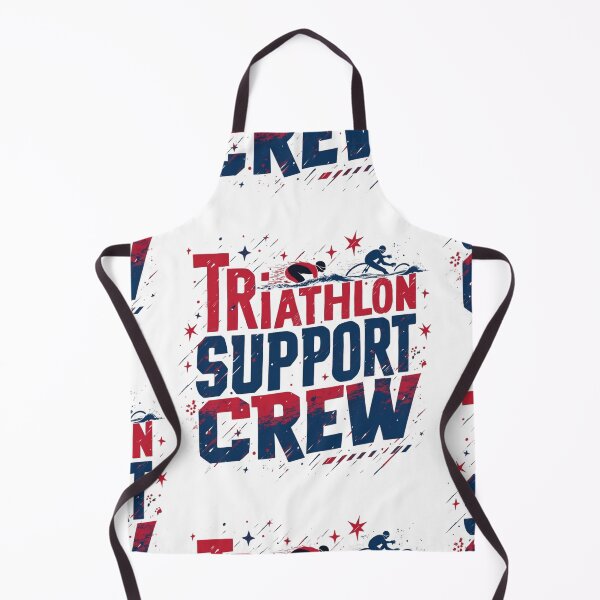 Item preview, Triathlon Support Crew | Race Day Team & Family Fan Design designed and sold by Triathlongram.