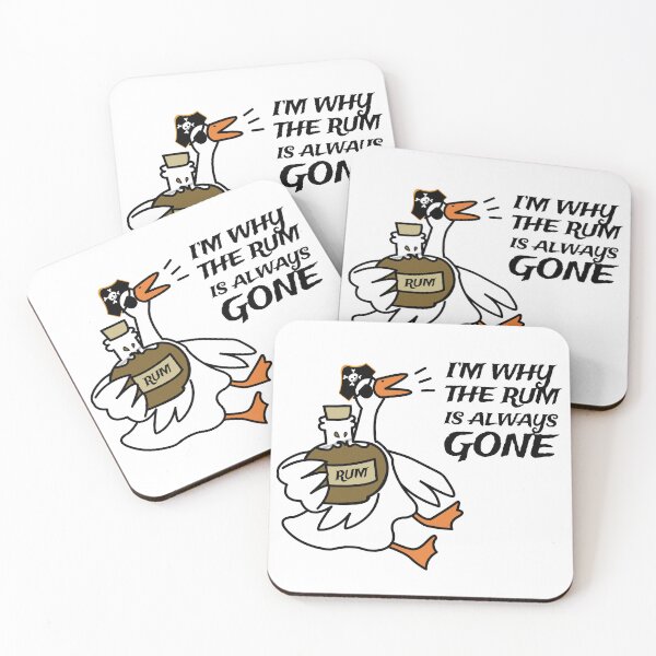 Item preview, I'm Why the Rum is Always Gone Goose designed and sold by theangstyartist.