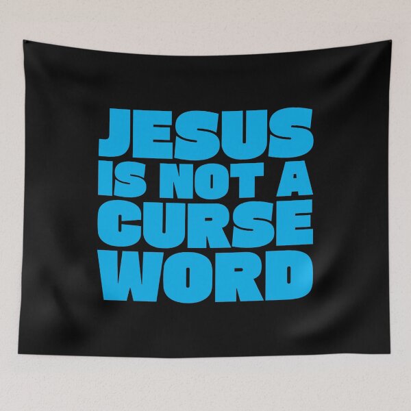 Item preview, Jesus Is Not A Curse Word 4 designed and sold by Vector-Artist.