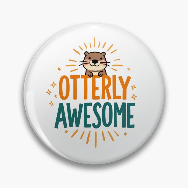 Item preview, Otterly Awesome Shirt – Cute Otter Pun Gift for Kids, Teachers, Animal Lovers & Pun Fans designed and sold by Kathryn Creates.
