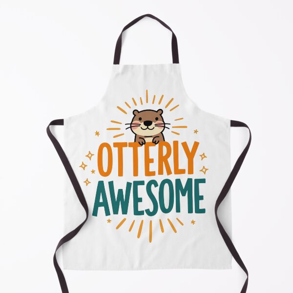 Item preview, Otterly Awesome Shirt – Cute Otter Pun Gift for Kids, Teachers, Animal Lovers & Pun Fans designed and sold by Kathryn Creates.