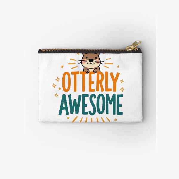 Item preview, Otterly Awesome Shirt – Cute Otter Pun Gift for Kids, Teachers, Animal Lovers & Pun Fans designed and sold by Kathryn Creates.