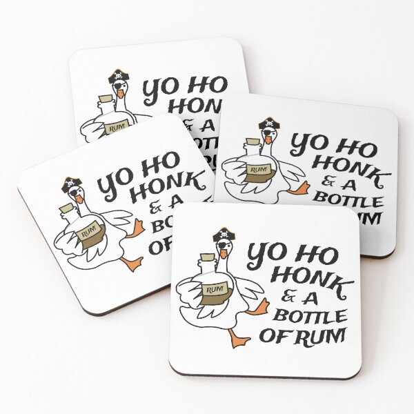 Item preview, Yo Ho Honk & a Bottle of Rum Goose designed and sold by theangstyartist.