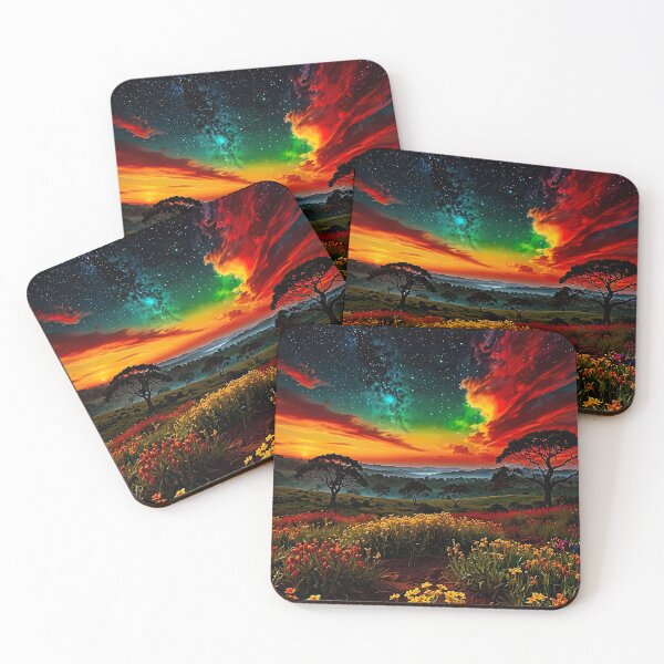 Item preview, Magical twilight in the land of flowers designed and sold by PixelParadies.