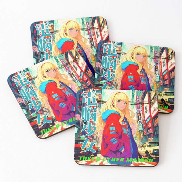 Item preview, Kawaii Virtual Idol | Neon Dreams and Cyber Vibes designed and sold by NinjanekoJP.
