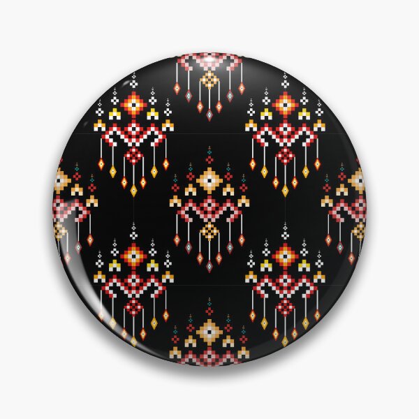 Item preview, Vibrant Pixel Ethnic Pattern designed and sold by Khwanchai.