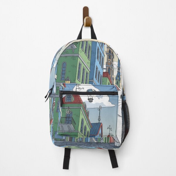 Item preview, Cat's whimsical city adventure designed and sold by terasefat.