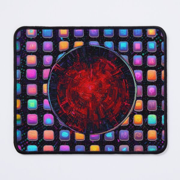 Item preview, Squares and Circle 3D Abstract designed and sold by Anas Arts.