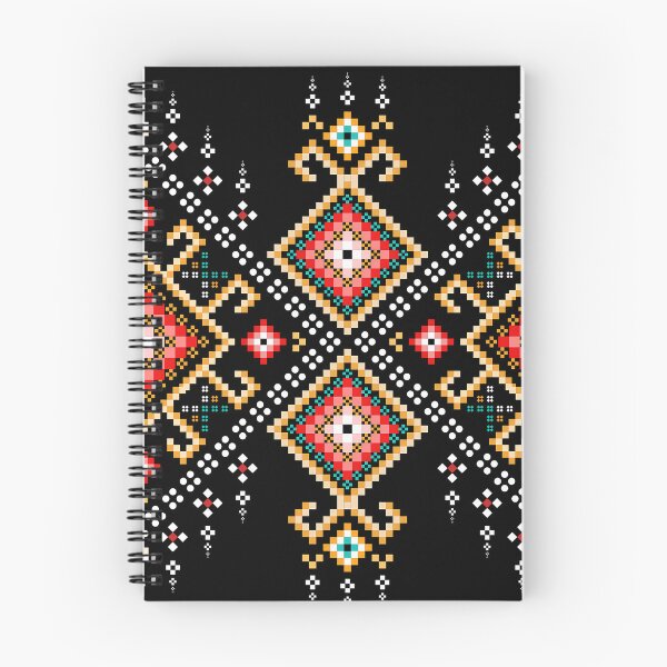Item preview, Vibrant Pixel Ethnic Border designed and sold by Khwanchai.