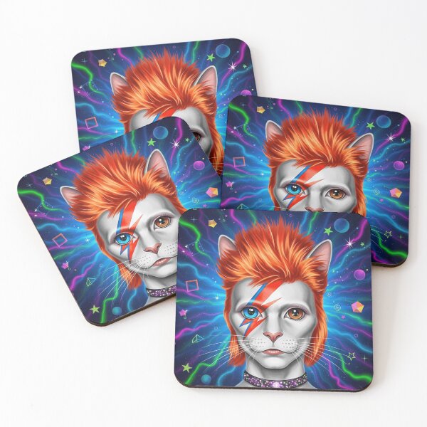 Item preview, David Meowie – The Starman of Whiskers designed and sold by Nine Lives Tour.