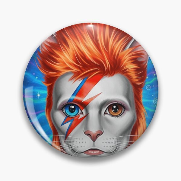 Item preview, David Meowie – The Starman of Whiskers designed and sold by Nine Lives Tour.
