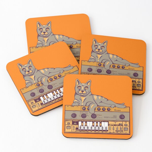 Item preview, Acid Cat – Feline on TB-303 Synthesizer designed and sold by MELLOWMONDAY_.
