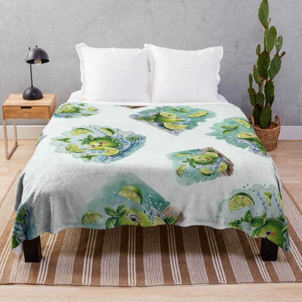 Item preview, Cute Lime Splash Pattern – Summer Fruit Fun designed and sold by skysshobu.