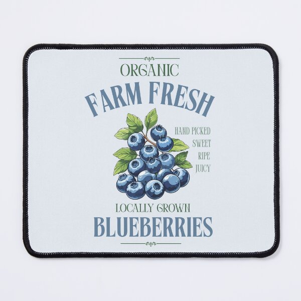 Item preview, Organic Blueberries designed and sold by Fee Fee Fay.